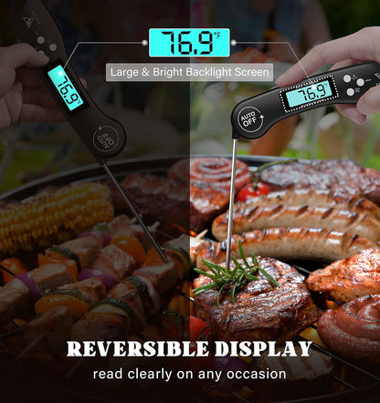Get Perfectly Cooked Meals Every Time with Our Instant Read Digital Meat Thermometer! 🍖🔥