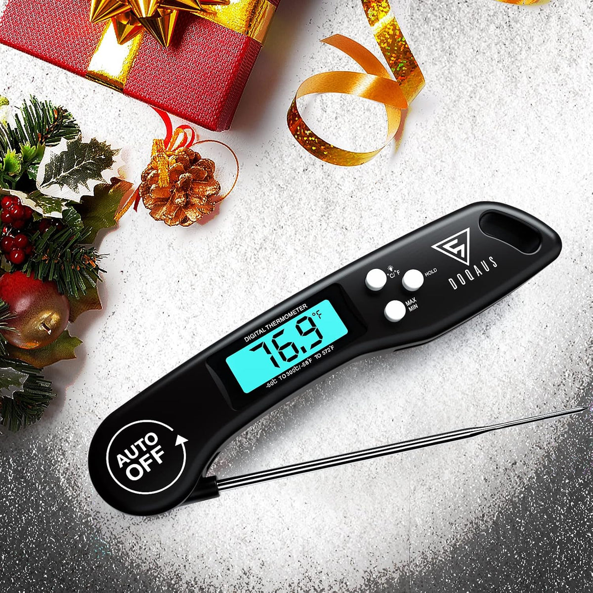 Get Perfectly Cooked Meals Every Time with Our Instant Read Digital Meat Thermometer! 🍖🔥
