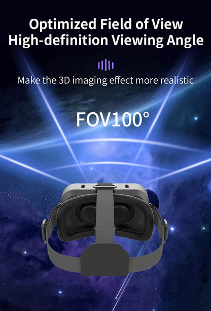 SHINECON 3D VR Headset for 5-7 Inch Smartphones